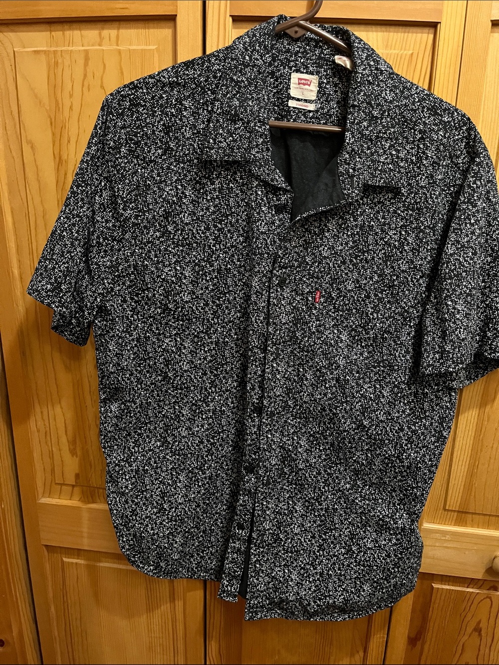 Levi's Short-Sleeve Print Button-Down Shirt